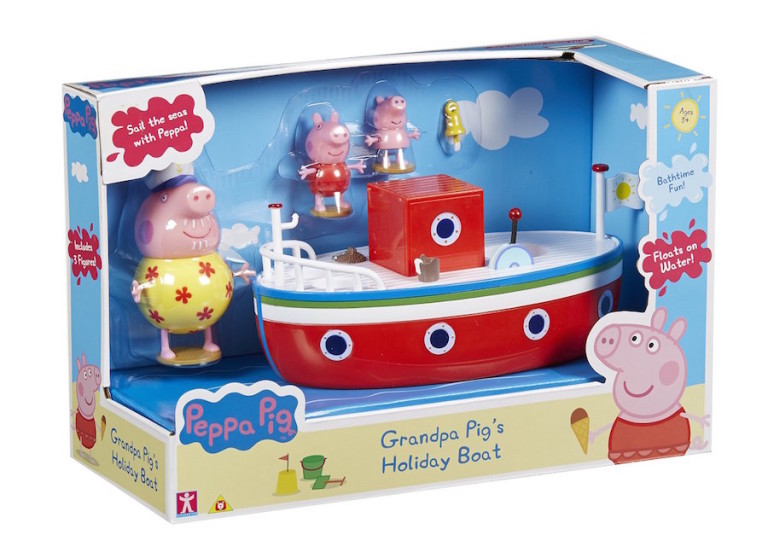 peppa pig boat bath toy