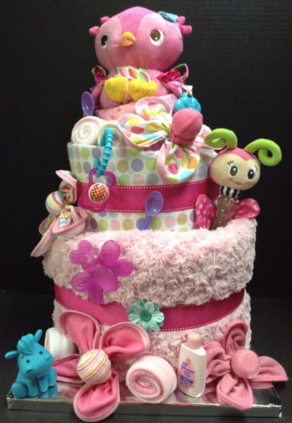 Amazing Diaper Cakes for Baby Shower: Gifts & Decorations