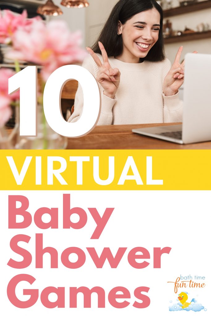 best virtual baby shower games ideas - Bath Time Fun Time